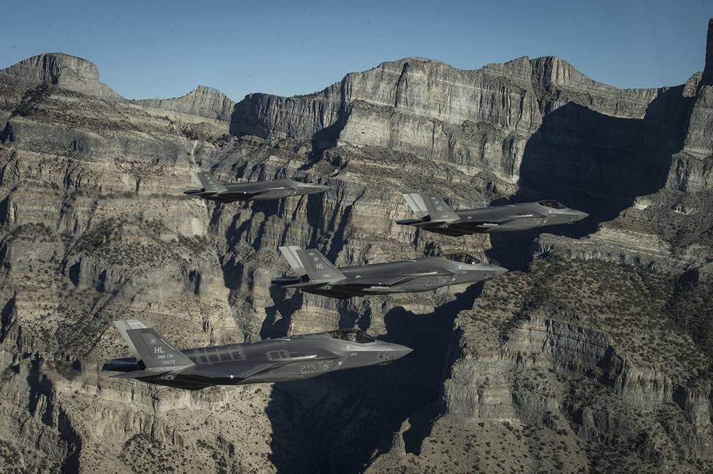 Hill Air Force Base Launches Record Number Of F 35S