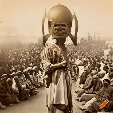 Historic Image Of The Giant Of Kandahar In A Football Helmet On Craiyon