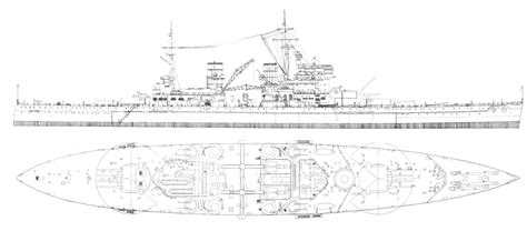 Hms King George V Battleship Plans