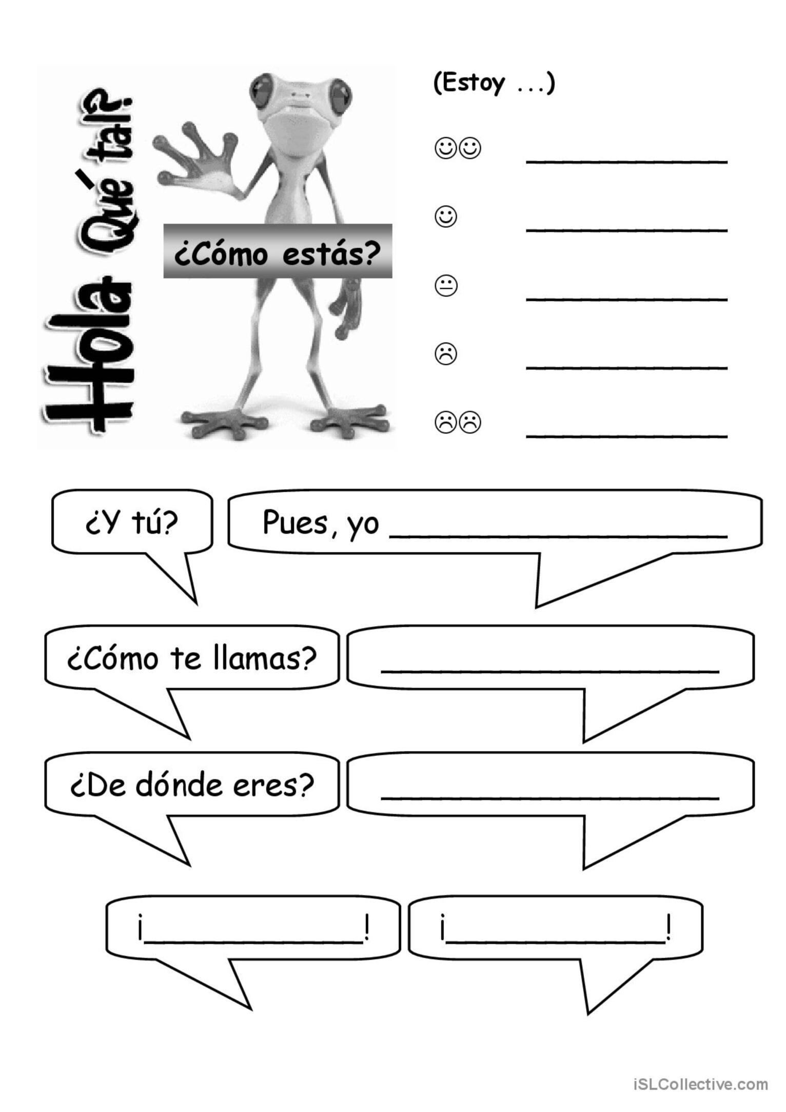 Hola Que Tal Worksheet Answers: Quick Guide