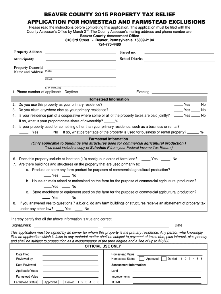 Homestead Exemption Fill Out Sign Online Dochub