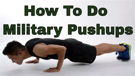 How Many Push Ups For Army