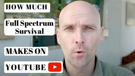 How Much Full Spectrum Survival Makes On Youtube Youtube