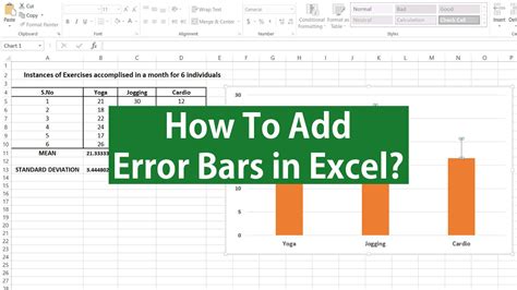 5 Ways Add Deviation Bars