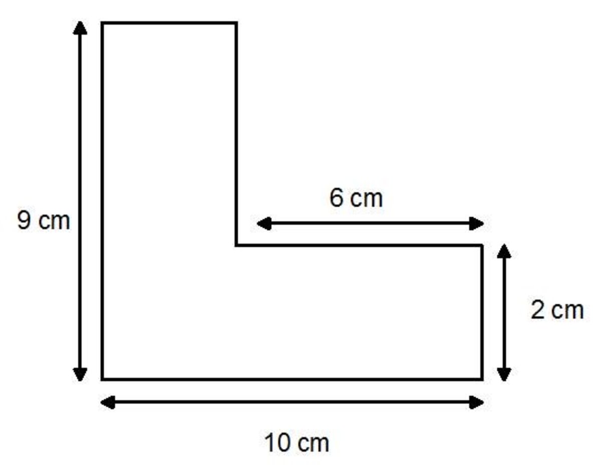 How To Calculate The Area Of Compound Shapes Mr Mathematics Youtube