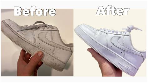 How To Clean Your Air Force 1 S At Home For Free Shorts Youtube