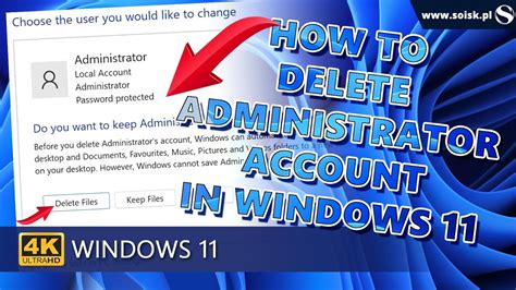 How To Delete Administrator Account In Windows 8