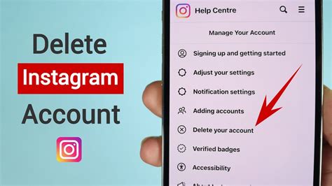 How To Delete Instagram Account Easily In 2023 Oddpad