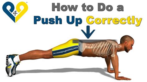 How To Do A Push Up Correctly Youtube