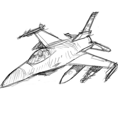 How To Draw A Military Plane