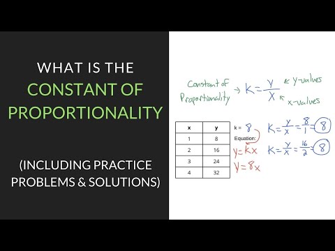 How To Find The Constant Of Proportionality Definition Examples And