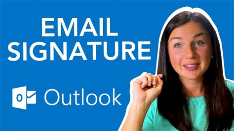 How To Insert Email Signature Outlook Web Browser Youtube