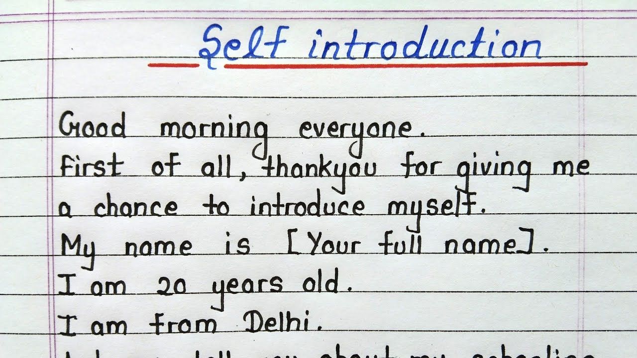 How To Introduce Yourself On Online Class Simple But Creative Way