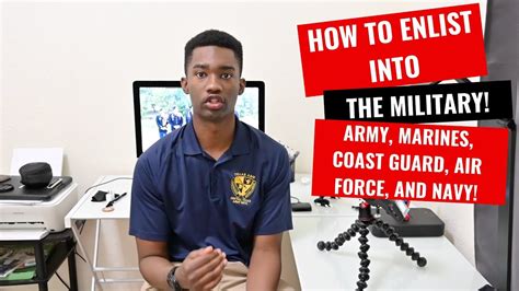 How To Join The Military How To Enlist Youtube