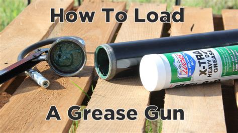 How To Load A Grease Gun Suspension Com