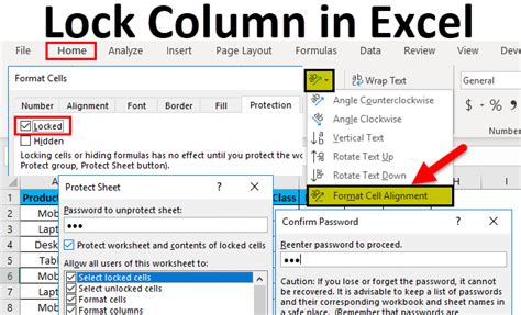 5 Ways To Lock Column