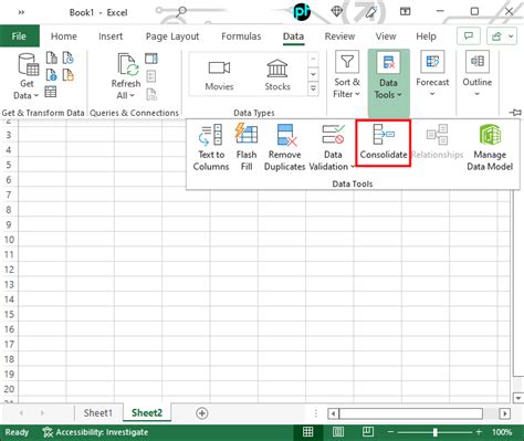 How To Merge Tabs In Excel