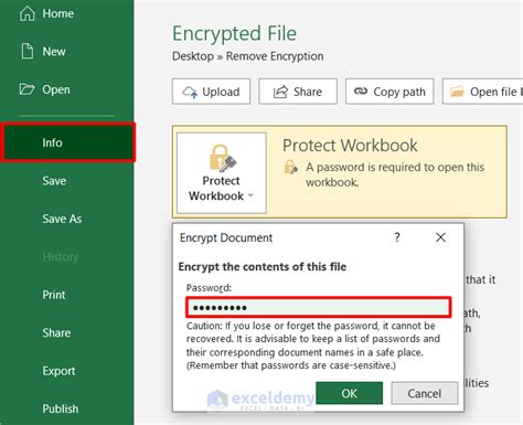 How To Remove Encryption From Excel With Easy Steps Exceldemy