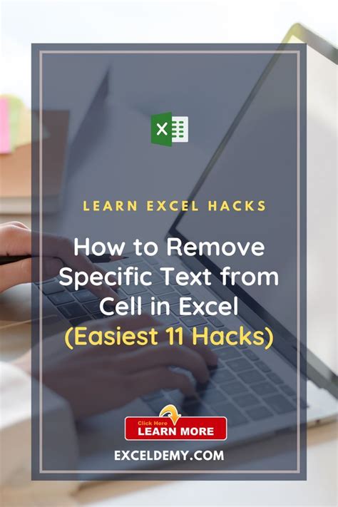 How To Remove Specific Text From Cell In Excel Easiest 11 Ways