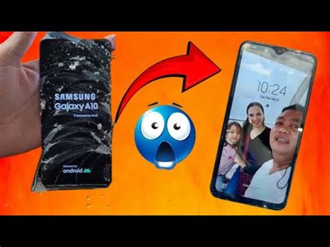 How To Replace Screen Display Samsung A10 Lcd Replacement Process Youtube