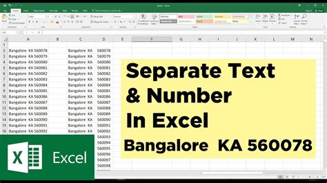 How To Separate Text And Numbers In Excel 6 Suitable Ways