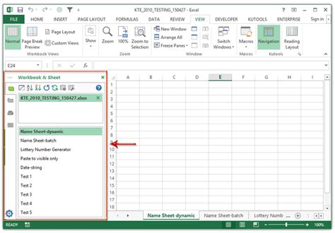 How To Show Sheet Tabs Vertically In Excel