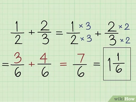 How To Solve Fraction Questions In Math 10 Steps With Pictures