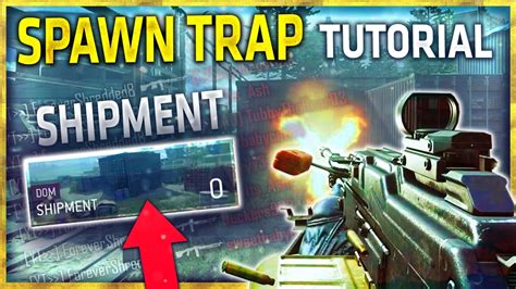 How To Spawn Trap On Shipment L How To Get 100 Kills Every Game Mwr Tips Amp Tricks Youtube