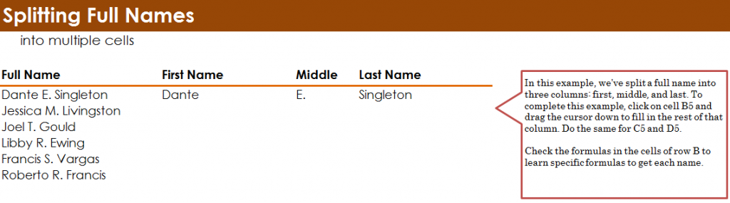 How To Split Names In Excel Powerfulamerican