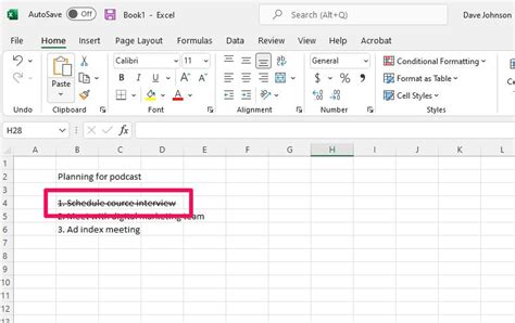 How To Strike Through Text In Excel Read A Topic Today