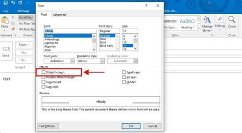 How To Strikethrough In Outlook Quick And Easy Steps