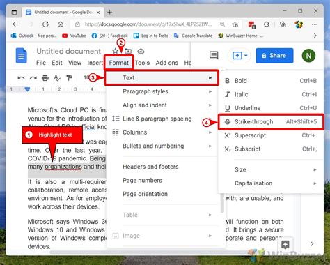 How To Strikethrough Text In Google Docs Quick Easy Ways