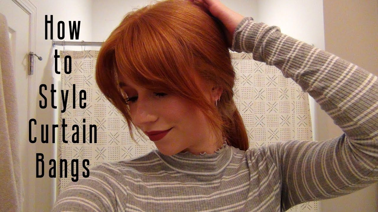 How To Style Curtain Bangs 5 Ways Get The Swoop