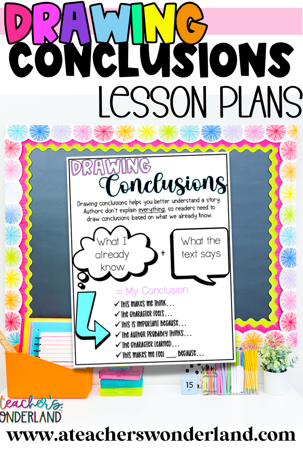 How To Teach Drawing Conclusions With Graphic Organizers A Teacher S