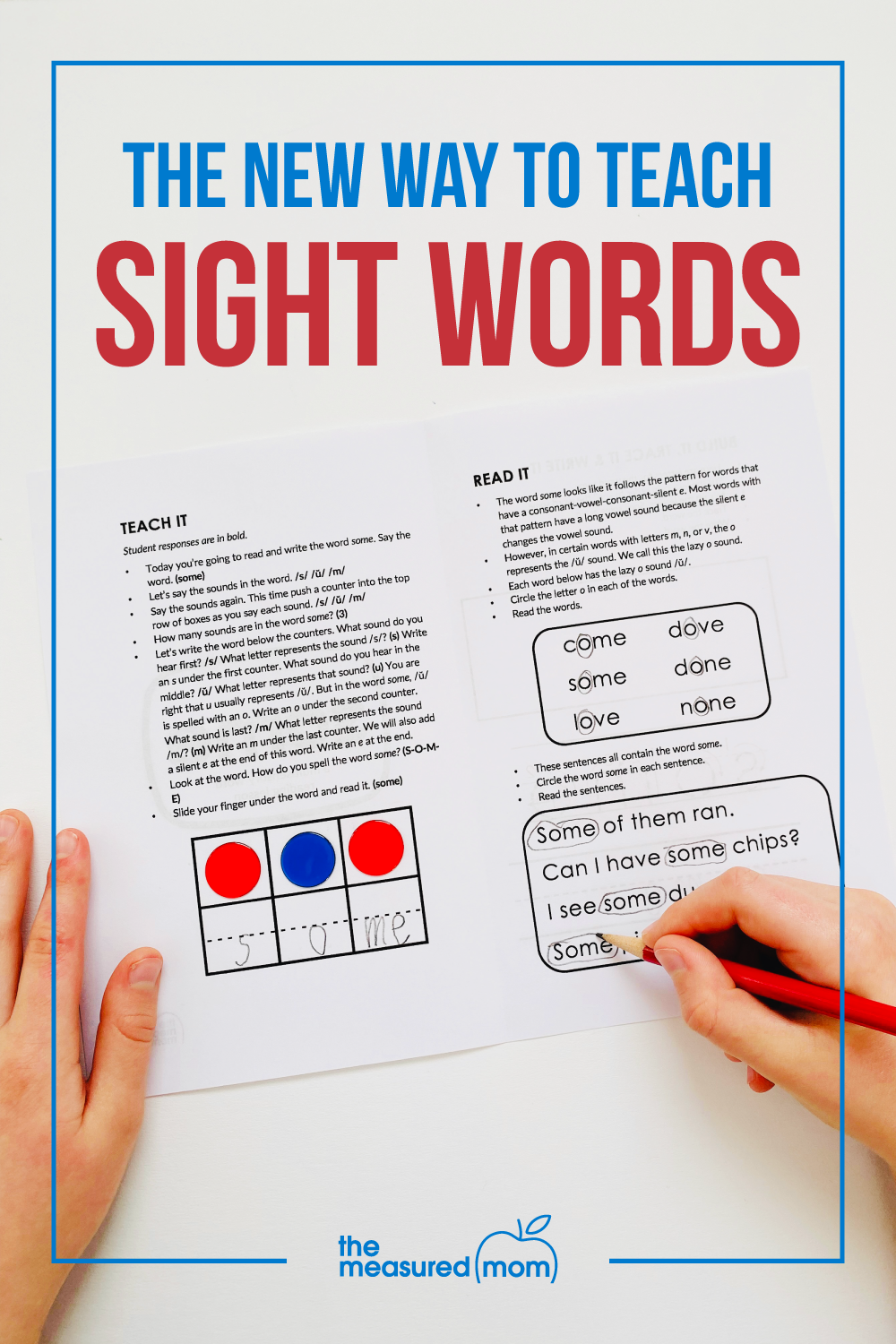 How To Teach Sight Words The Measured Mom