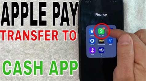 How To Transfer Money From Apple Pay To Cash App Youtube