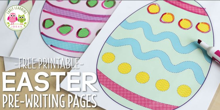 How To Use These Free Printable Easter Activities For Pre Writing Practice