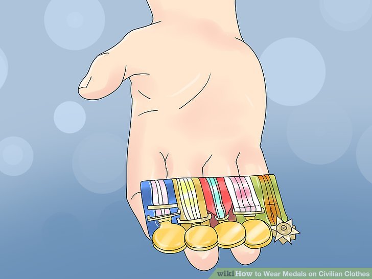 How To Wear Medals On Civilian Clothes 10 Steps With Pictures