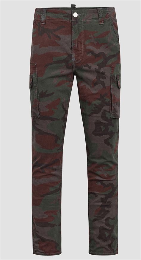 Hudson Stacked Slim Military Cargo Pant Camo Krispy Addicts Clothing Boutique