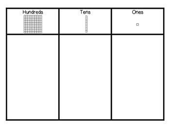 Hundred Tens And Ones Chart