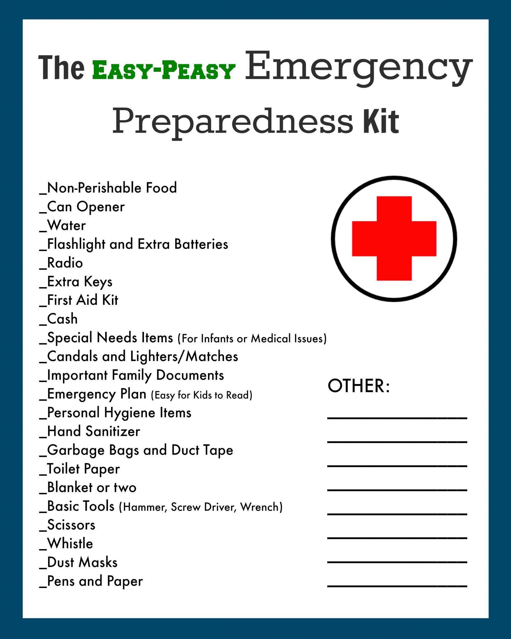 Hurricane Preparedness Checklist Items That Should Be In Your Emergency Kit