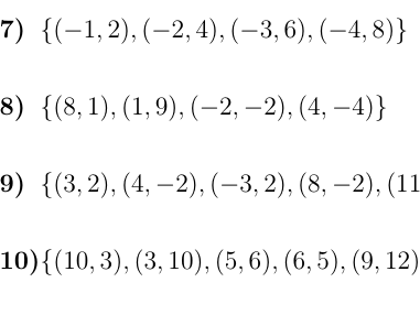 Identifying Functions By The Domain And Range Educational Resources K12