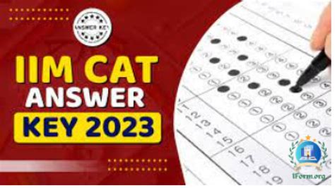 Iim Cat Answer Key 2024 Released Download Cat Response Sheet Pdf At Iimcat Ac In