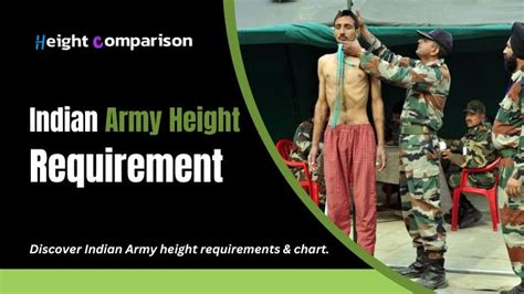 Indian Army Height Requirement And Chart Hood Mwr