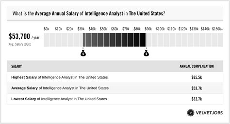 Intelligence Analyst Salary Actual 2024 Projected 2025 Velvetjobs