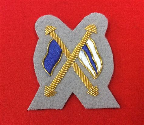 Intelligence Corps Mess Dress Badges Para Wings Cross Rifles Wo2 Wo1 S Sgt Crown Ebay