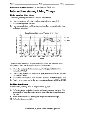 Interactions Among Living Things Answer Key 2020 2024 Fill And Sign Printable Template Online