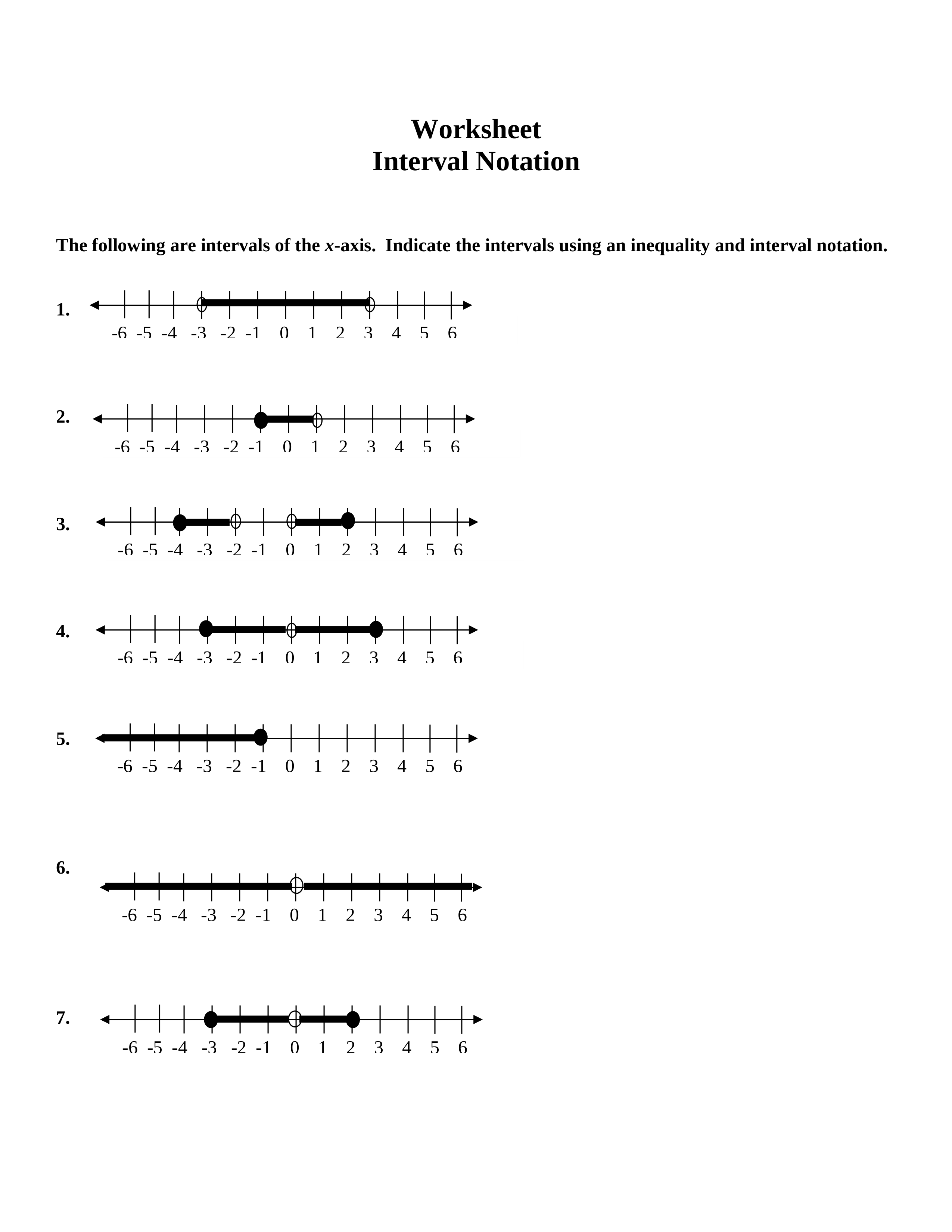 Interval Notation Worksheet Answers: 5 Key Insights