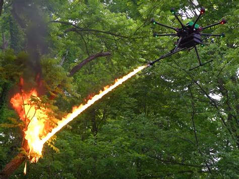 Introducing The Tf 19 Wasp Drone Flamethrower Video Cambodia Expats Online Forum News