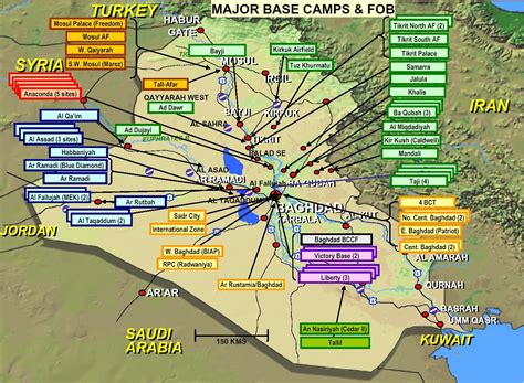 Iraq Facilities Maps